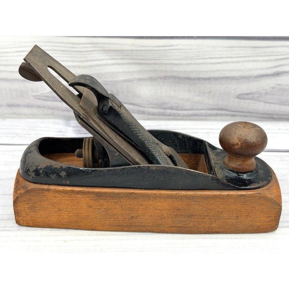 ANTIQUE STANLEY RULE & LEVEL CO NO 24 8 INCH TRANSITIONAL PLANE